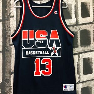 Shaquille O’Neal USA champion vintage jersey